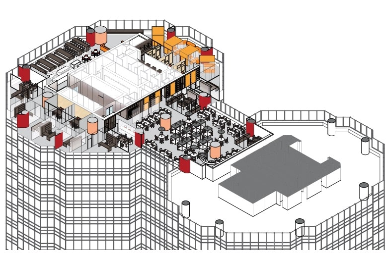 Renovation of Mckinsey & Company Office at Kerry Center, Beijing, China