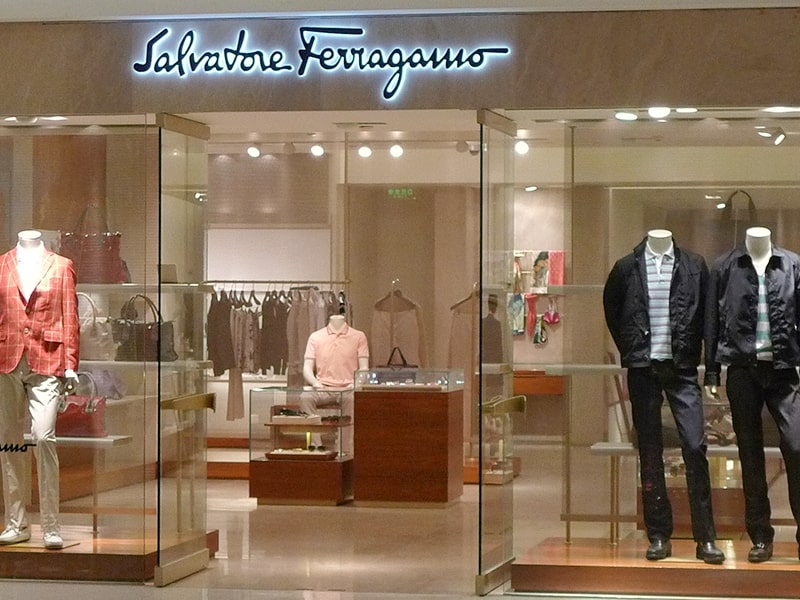 Fitting-out of Ferragamo Store in Beijing, China