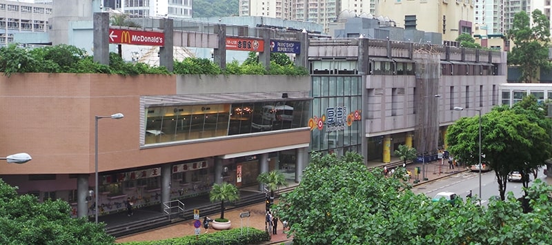 Renovation Work at Hau Tak Shopping Centre, Tseung Kwan O, H.K.