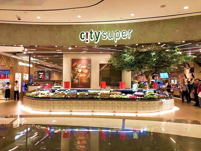 Two High-Ended Supermarkets in Shanghai, China