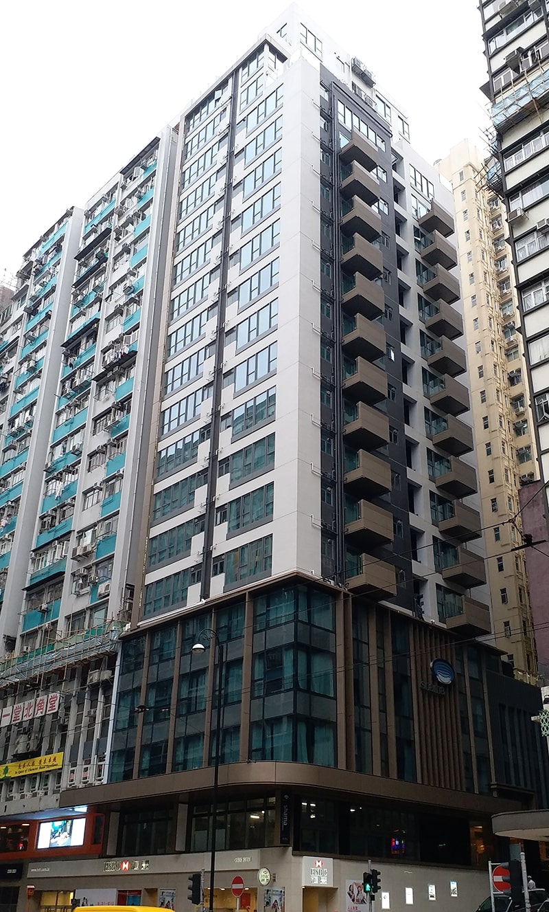 A&A Works for Services Apartment on 5/F to 20/F, Tiffan Court, North Point, H.K.