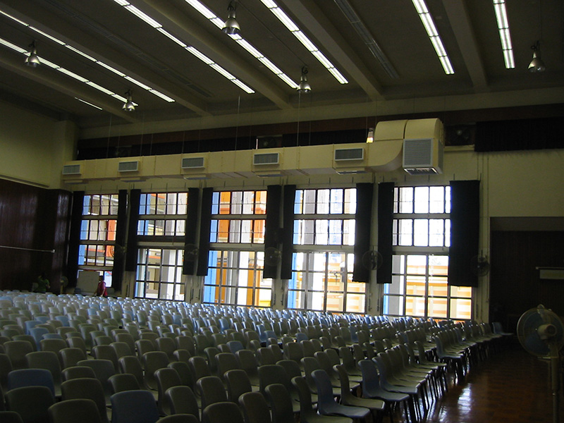 A/C & Associated Installation for Assembly Hall of TWGHs S.C. Gaw Memorial College