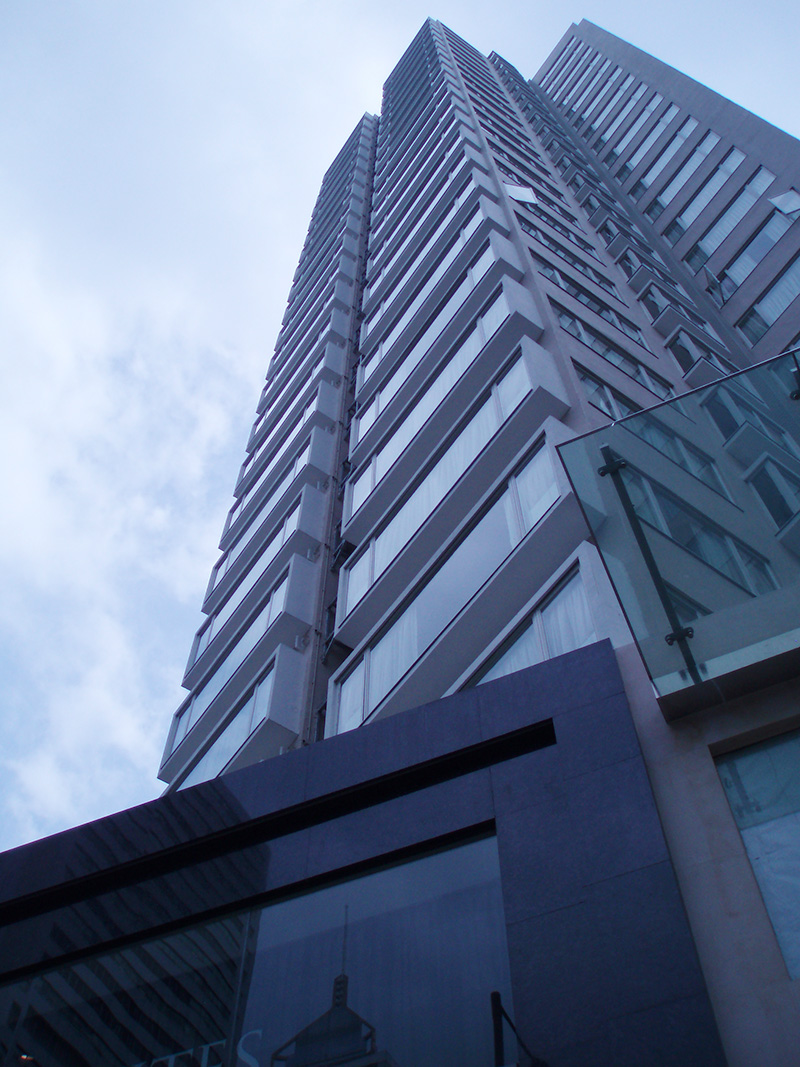 Commercial Building at Wing Lok Street, Sheung Wan, H.K.